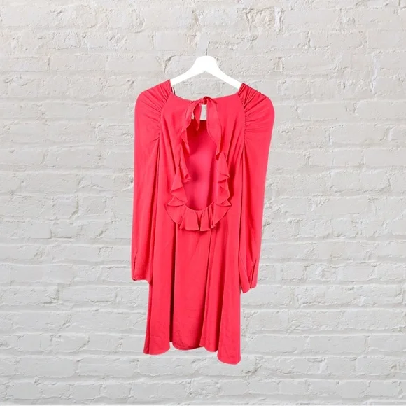 Zara Trafulac Collection Ruffle Open Back Dress - Picture 5 of 6